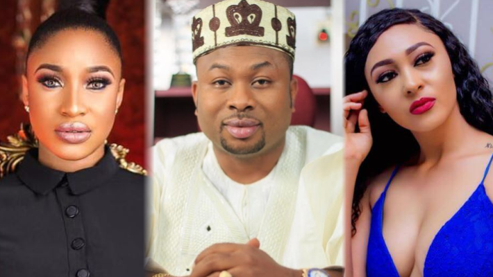 igerian businessman and philanthropist, Olakunle Churchill, has asked his ex-wife, Tonto Dikeh, to move on as it has been seven years since they went their separate ways.

Tonto and Churchill have been on social media dragging each other over their son, King Andre.

As the drama continues to unfold, Churchill took to his Instagram page to calmly urge Tonto Dikeh to move on after he massively hit back at her for calling him a deadbeat father.

According to him, even if he has multiple wives and children without money, it is none of her business. He asked that she focus on her life and forget about the past.