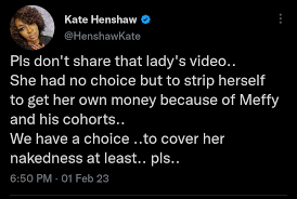 Kate Henshaw reacts to video of woman naked in bank to close her account 