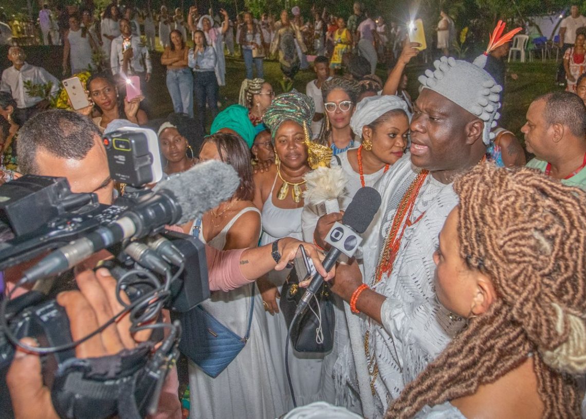 Ooni of Ife Arole Oduduwa, Ooni Adeyeye Enitan Ogunwusi Ojaja II, delcares yoruba territory in Brazil.