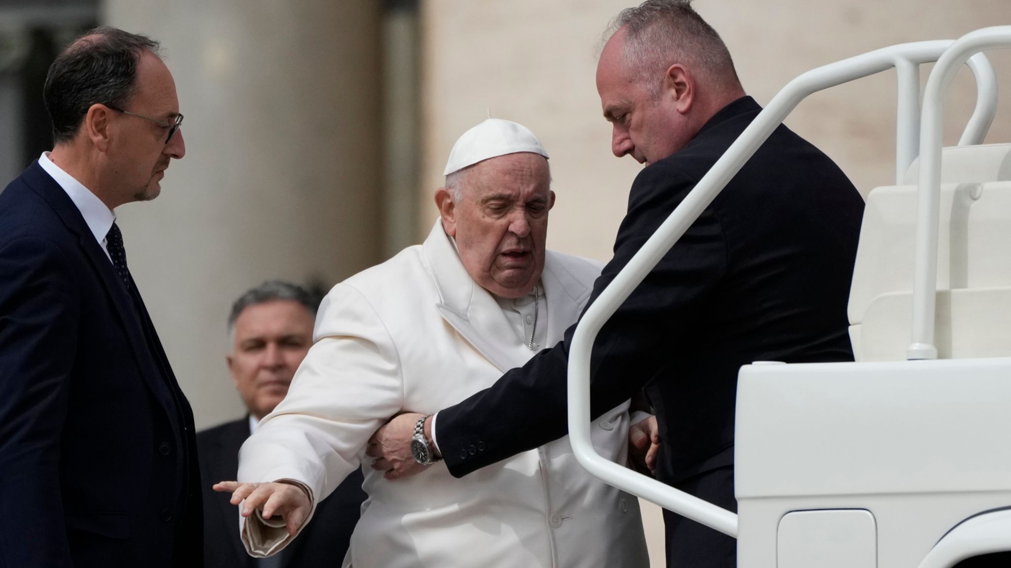 Respiratory Infection: Pope Francis to spend few days in hospital 