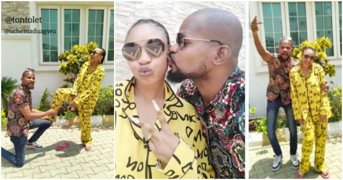 Uche Maduagwu expresses gratitude to Tonto Dikeh over 800 Dollars, others gift
