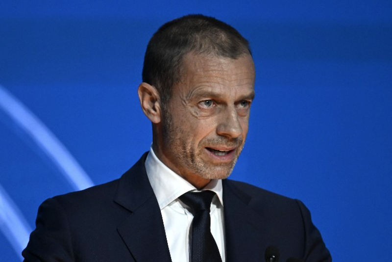 Ceferin re-elected UEFA president unopposed