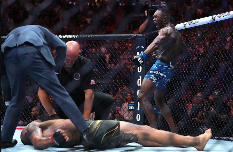 UFC: How Adesanya knocked out Pereira in just 2 rounds