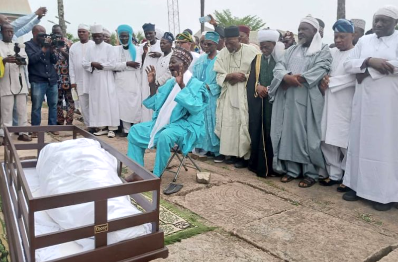 Osinbajo, Obasanjo, others pay last respect to ex-AGF, Prince Bola Ajibola