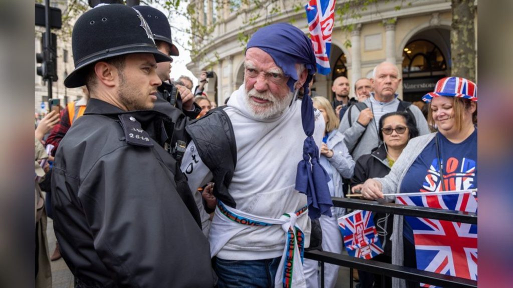 Police arrest 64 people in London on Charles III coronation day