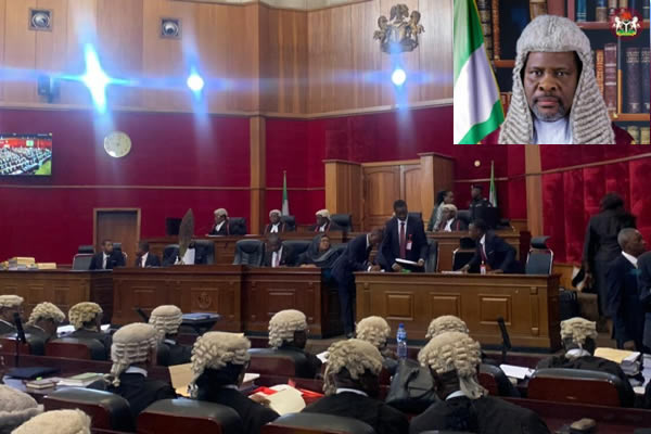 The purported resignation of Justice Ugo, has caused a tidal wave of reactions from Nigerians.