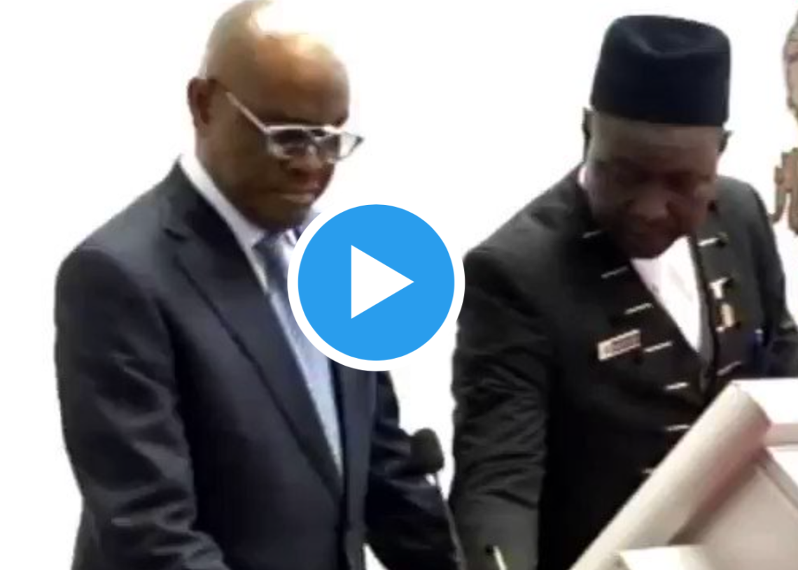 VIDEO: Watch moment Senate asked Wike to take a bow and go during ministerial screening