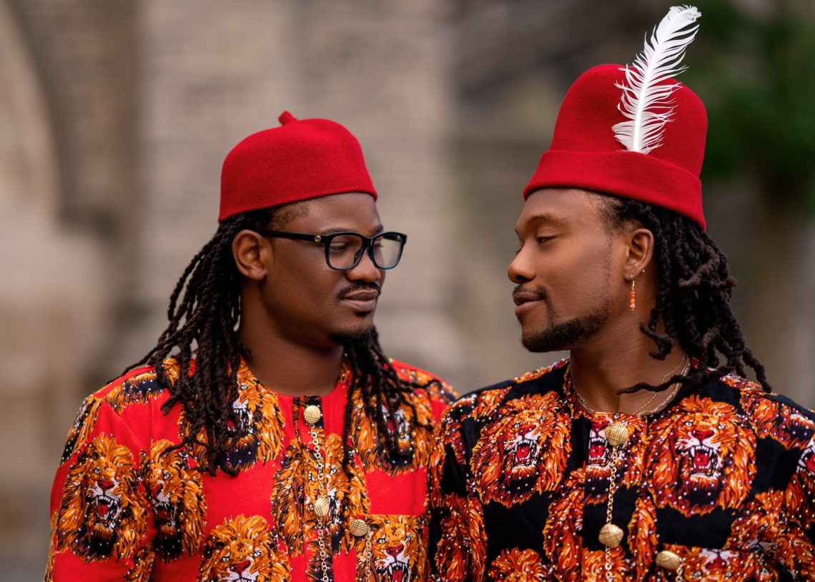 Two Nigerian men based in Canada seal union