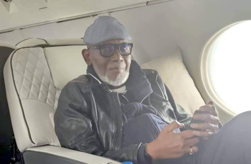 Akeredolu’s wife confirms husband’s return to Nigeria