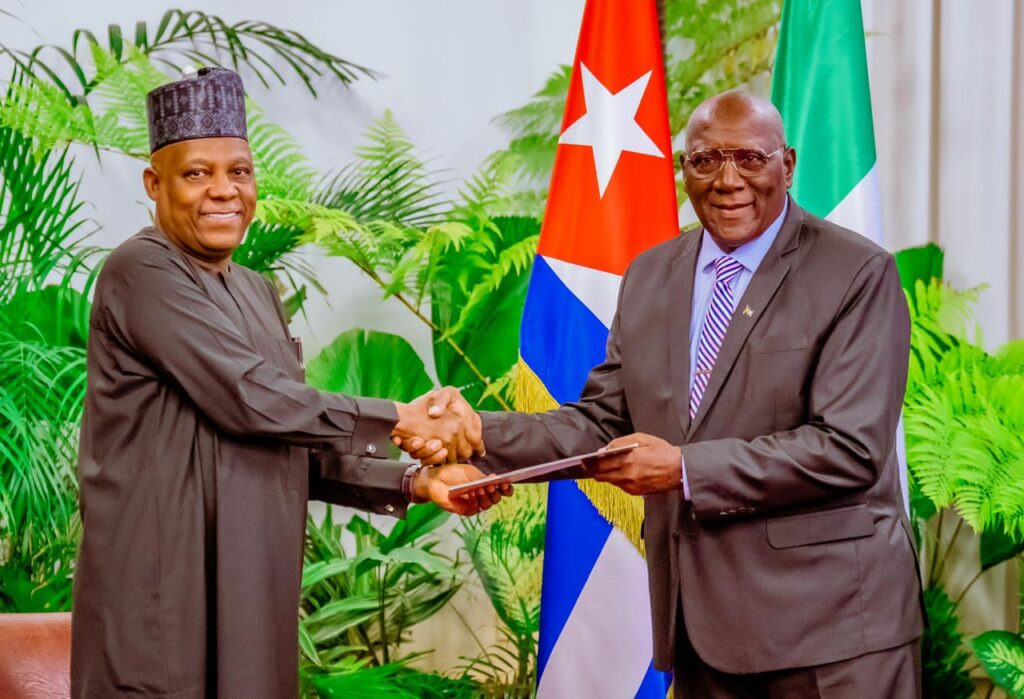 Nigeria to deepen strategic relations with Cuba – Shettima