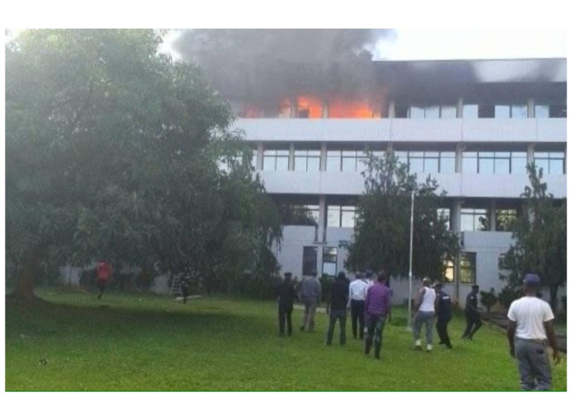 BREAKING: Fire guts section of Supreme Court building