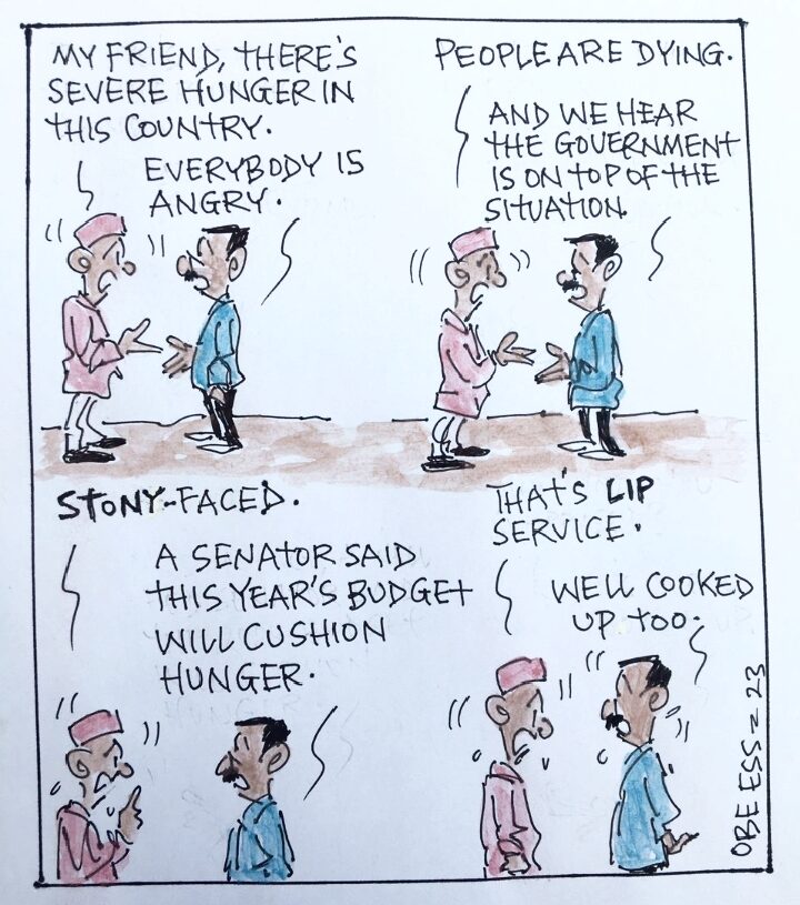 CARTOON OF THE DAY: People are dying of hunger