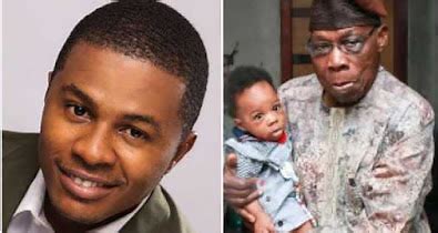 Nollywood Actor, Ajibola reveals why his son looks like Obasanjo