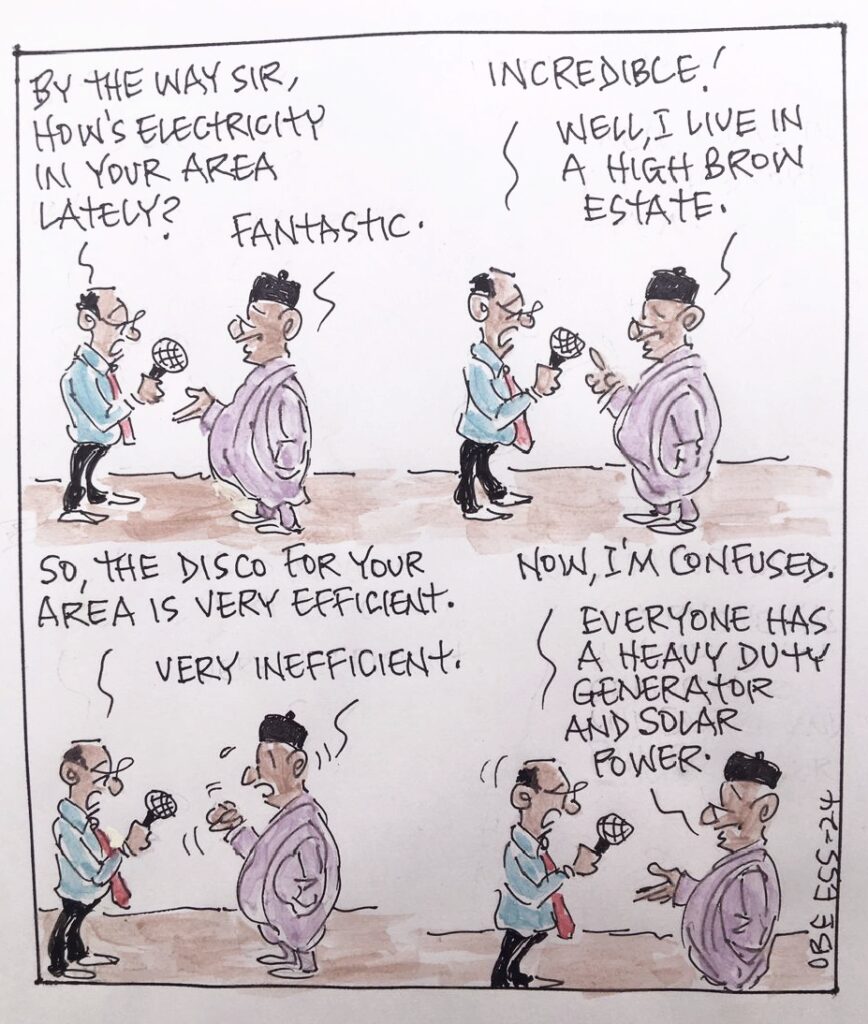 CARTOON OF THE DAY: How is electricity in your area?