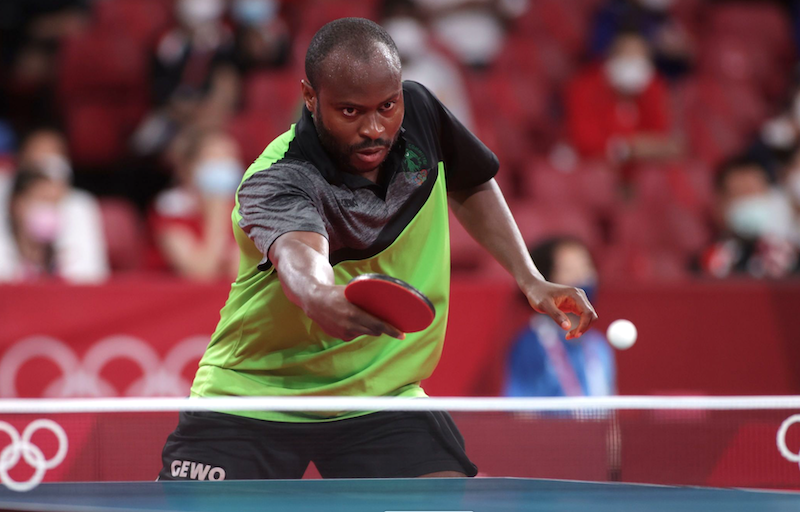 Aruna picks Olympics ticket for Nigeria in Table Tennis