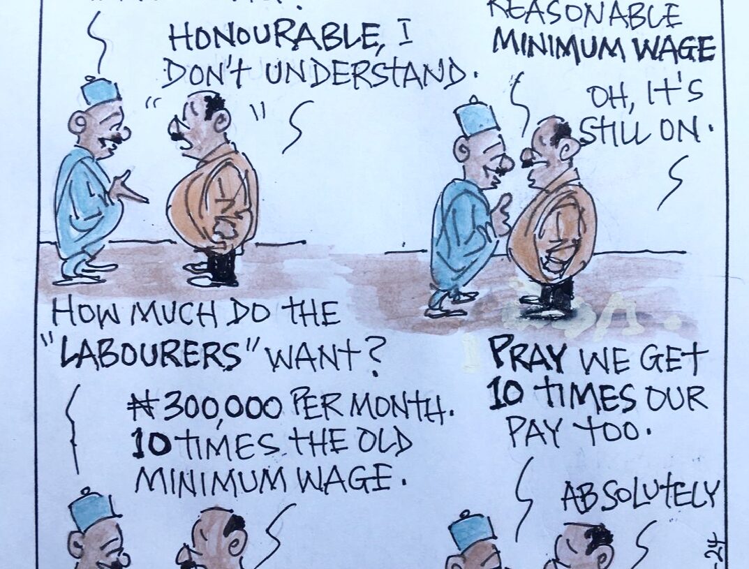 CARTOON OF THE DAY: War against miserable wage