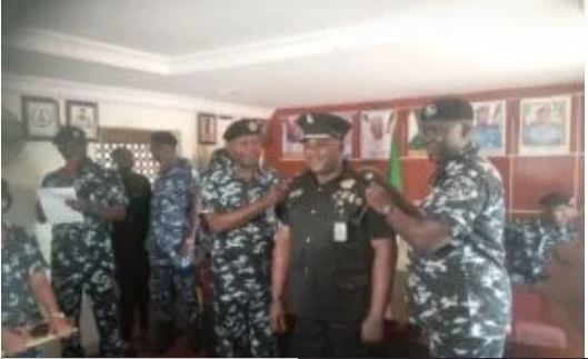 Lagos Police Deputy spokesperson, 54 others wear new ranks