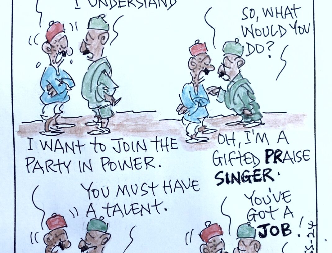 CARTOON OF THE DAY: What is needed to join the party in power