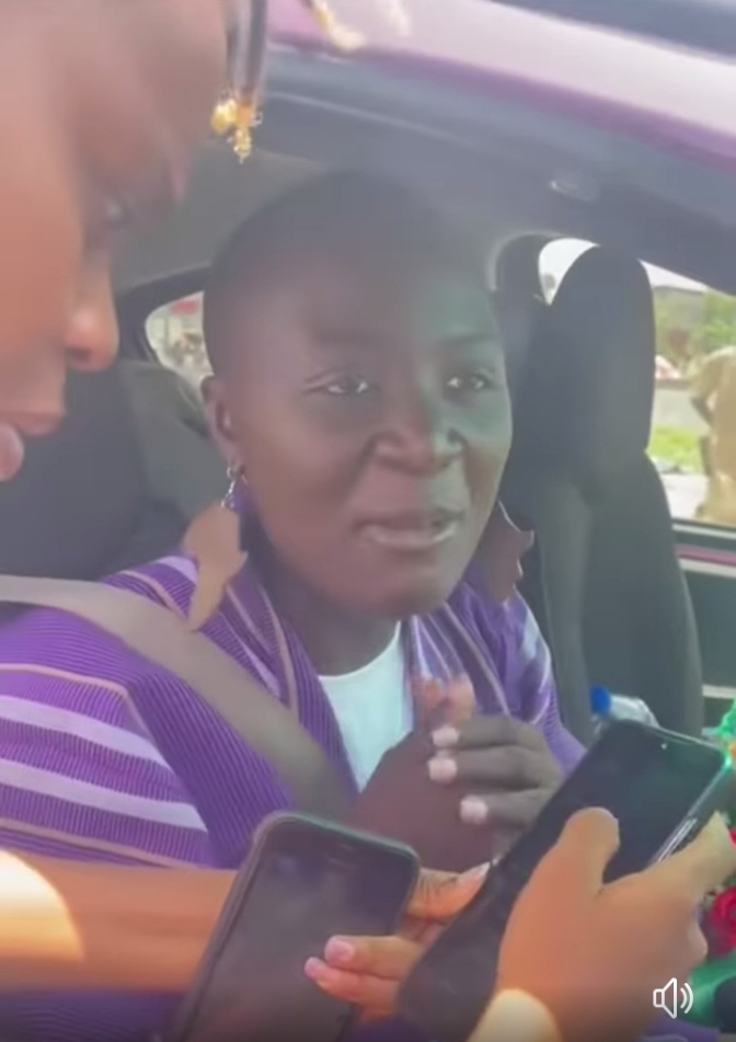 28-year -old Nigerian female traveler who drove from London by car arrives Lagos