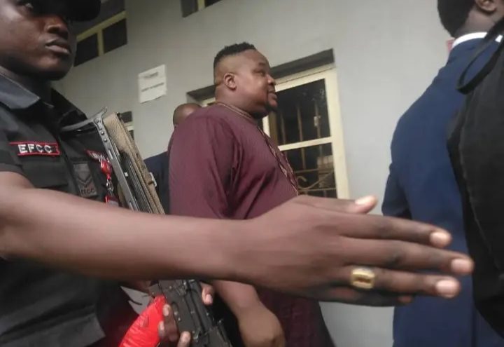 BREAKING: Cubana Chief Priest arrives court over charges of Naira abuse