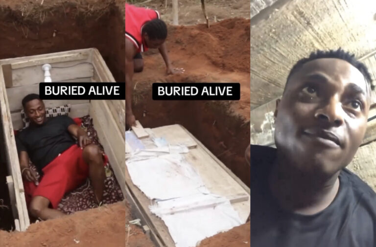 Nigerian man buried alive exhumed, recounts ordeal inside coffin