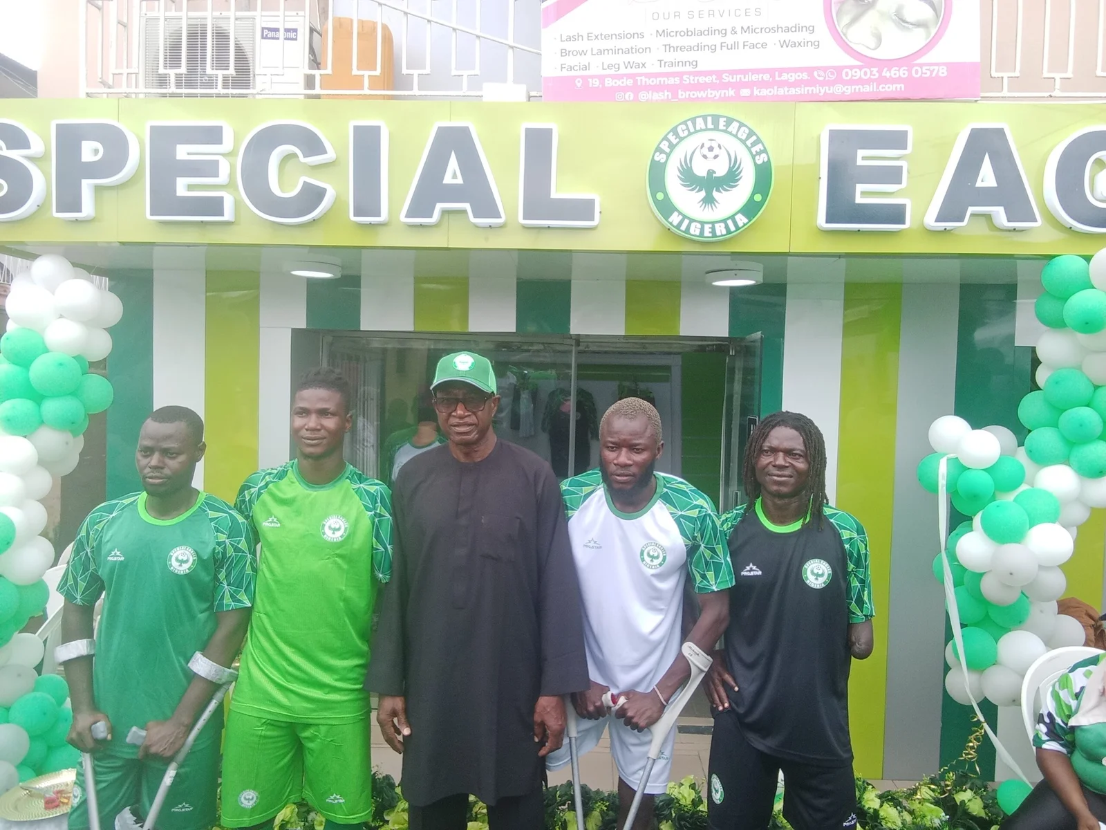 Special Eagles unveil Kits ahead of AAFCON tourney in Egypt