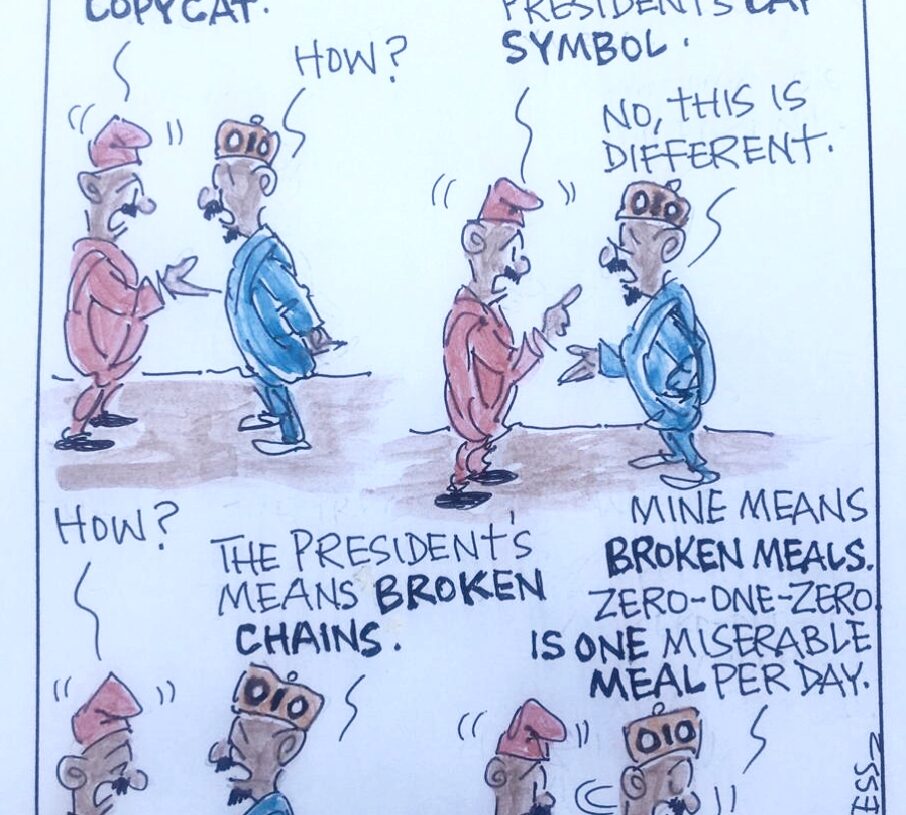 CARTOON OF THE DAY: Obasanjo's symbolic cap explained