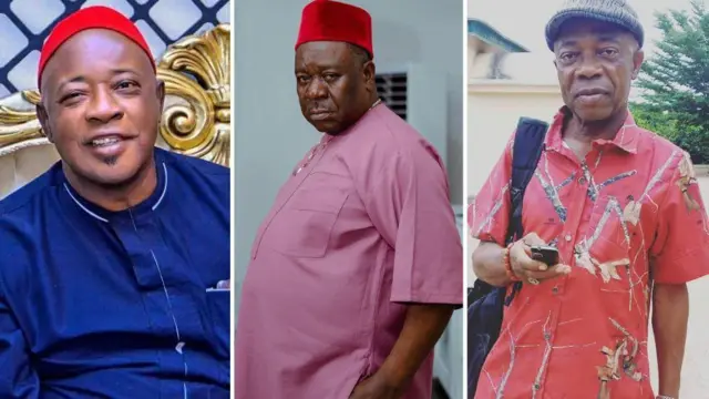 Top Nollywood stars hold candle procession for late Mr Ibu, other stars in Abuja