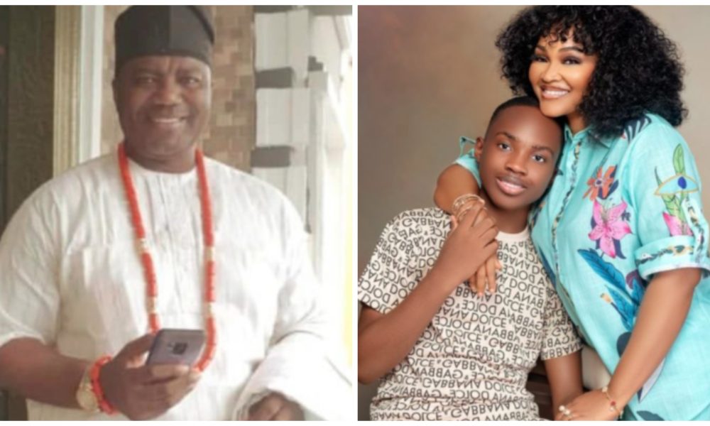 I’m still your dad, Mercy Aigbe’s ex husband shade actress on son’s 14th birthday