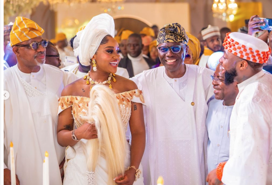 CHIVIDO24: Sanwo-Olu sends Davido hearty message after grand wedding