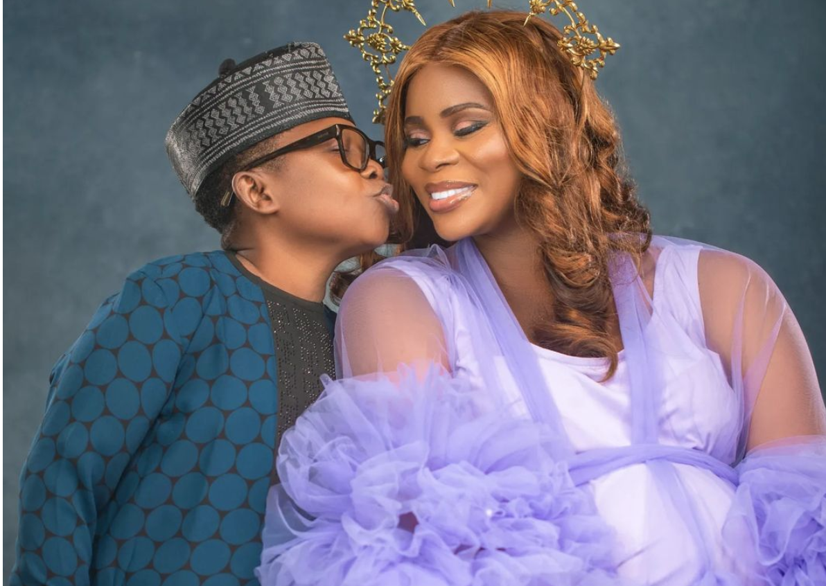 Nollywood actor, Aki welcomes baby boy with wife