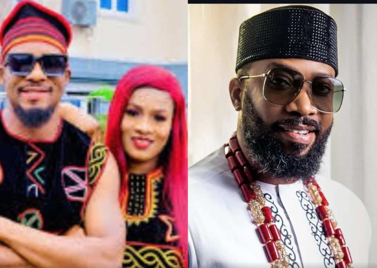 Popular Nollywood actress publicly drags Frederick Leonard over late Junior Pope