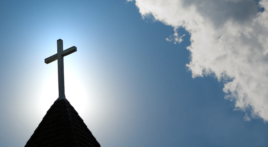 Lorry driver rams van into church