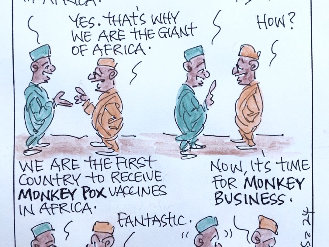 CARTOON OF THE DAY: Giant of Africa as confirmed by WHO