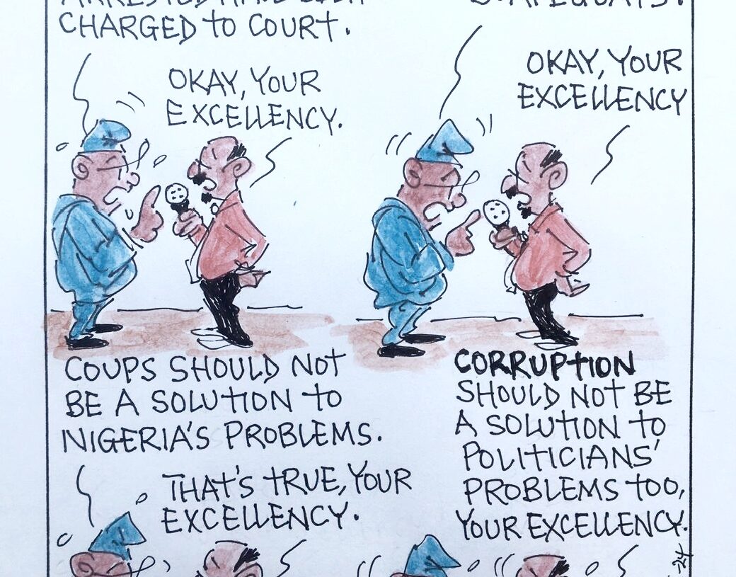 CARTOON OF THE DAY: We will make them bloody scapegoats