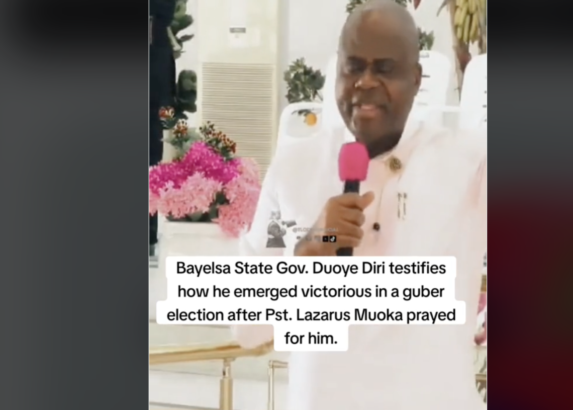 TRENDING VIDEO: Watch Bayelsa Gov testifies at Lord's Chosen