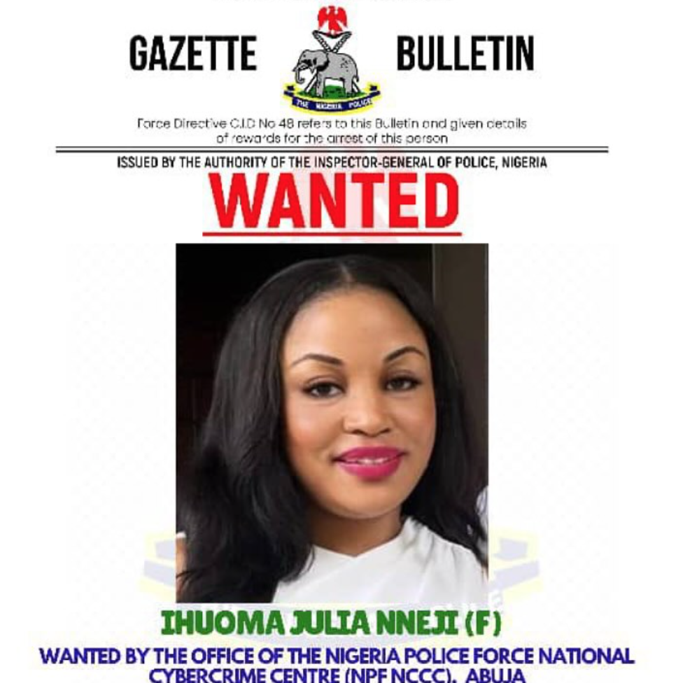 Police declare daughter of ABC Transport owner Ihuoma Nneji WANTED